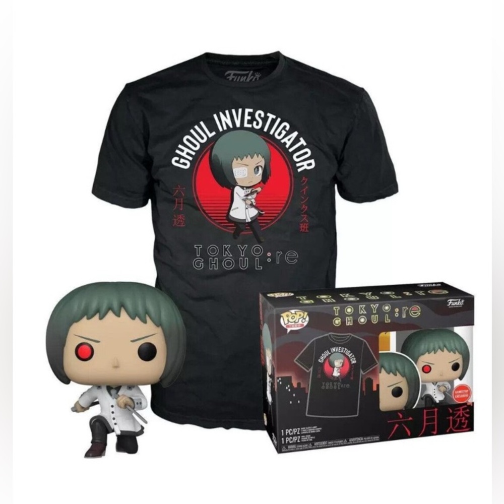 TOKYO GHOUL TEE/POP! • GAMESTOP EXCLUSIVE